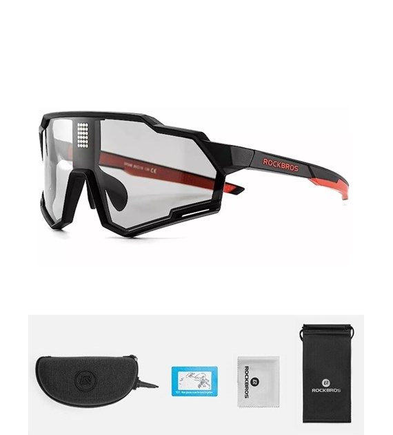 RB-14120005001 Rockbros Electronic Photochromic Sunglasses - Okulary rowerowe